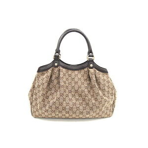 Gucci GG Sukey bag tote handbag beige shoulder blue brown